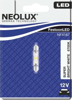 NEOLUX® NF4167-01B - Lampadina, Luce abitacolo autozon.pro