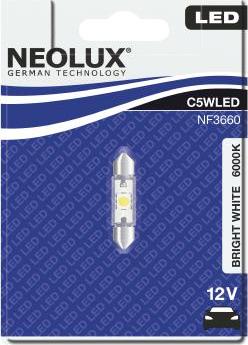 NEOLUX® NF3660-01B - Lampadina, Luce abitacolo autozon.pro