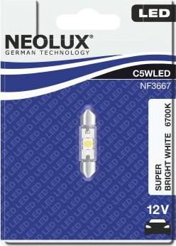 NEOLUX® NF3667-01B - Lampadina, Luce abitacolo autozon.pro