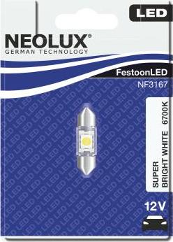 NEOLUX® NF3167-01B - Lampadina, Luce abitacolo autozon.pro