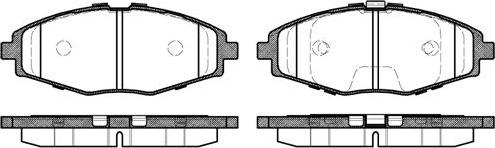 BOSCH 0 986 505 664 - Kit pastiglie freno, Freno a disco autozon.pro