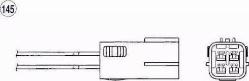 NGK 90480 - Sonda lambda autozon.pro