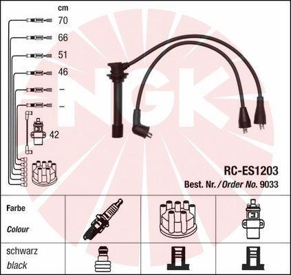 NGK 9033 - Kit cavi accensione autozon.pro