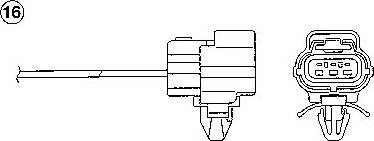 NGK 91575 - Sonda lambda autozon.pro