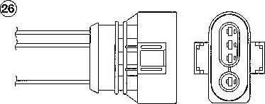 NGK 93429 - Sonda lambda autozon.pro