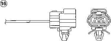 NGK 93087 - Sonda lambda autozon.pro