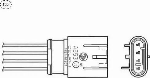 NGK 93884 - Sonda lambda autozon.pro