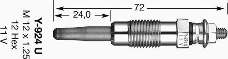 NGK 4950 - Candeletta autozon.pro