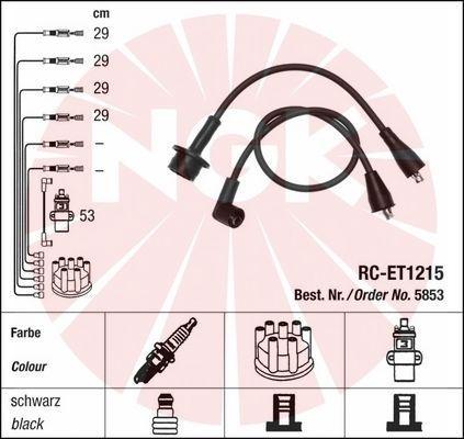 NGK 5853 - Kit cavi accensione autozon.pro