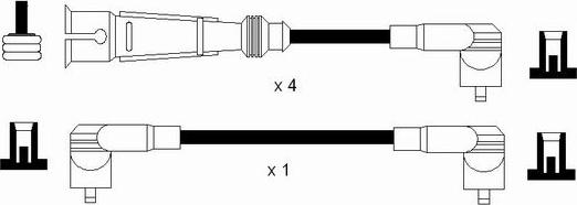 NGK 44311 - Kit cavi accensione autozon.pro