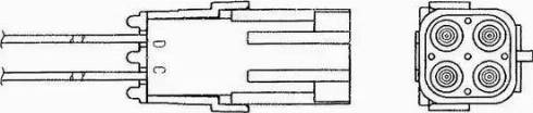 NGK 1628 - Sonda lambda autozon.pro