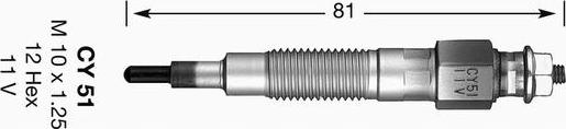 NGK 2696 - Candeletta autozon.pro