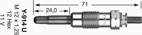 NGK 2643 - Candeletta autozon.pro