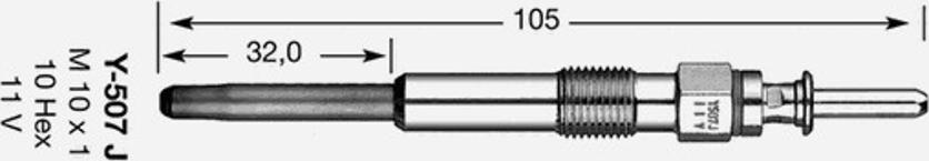 NGK Y-507J - Candeletta autozon.pro