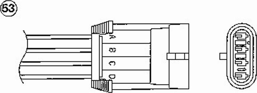 NGK OTA7N-5A2 - Sonda lambda autozon.pro