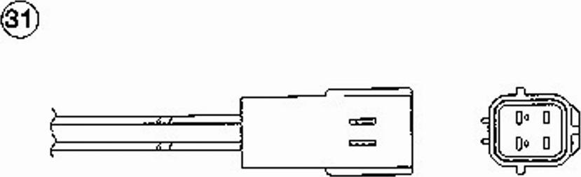 NGK OZA457EE29 - Sonda lambda autozon.pro