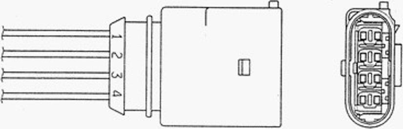 NGK OZA659-EE64 - Sonda lambda autozon.pro