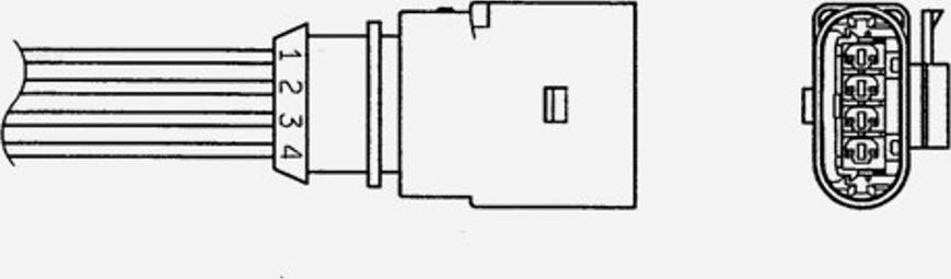 NGK OZA629V26 - Sonda lambda autozon.pro