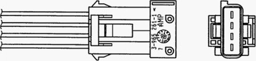 NGK OZA628U3 - Sonda lambda autozon.pro