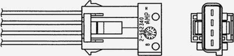 NGK OZA676-EE1 - Sonda lambda autozon.pro