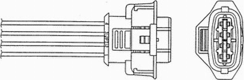 NGK OZA334-SZ1 - Sonda lambda autozon.pro