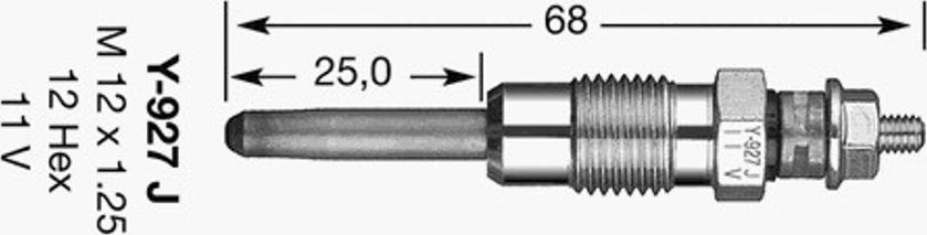 NGK Y-927J - Candeletta autozon.pro