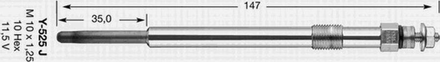 NGK Y-525J - Candeletta autozon.pro