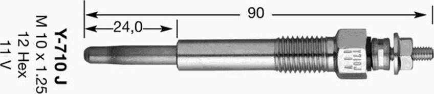 NGK Y-710J - Candeletta autozon.pro