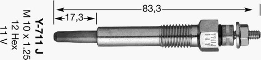 NGK Y-711J - Candeletta autozon.pro