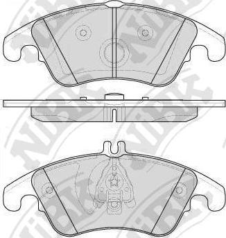 NiBK PN0395 - Kit pastiglie freno, Freno a disco autozon.pro