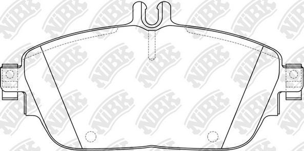 NiBK PN31009 - Kit pastiglie freno, Freno a disco autozon.pro