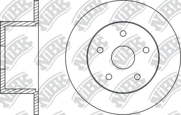 NiBK RN43004 - Discofreno autozon.pro