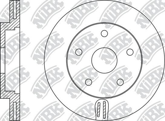 NiBK RN51001 - Discofreno autozon.pro