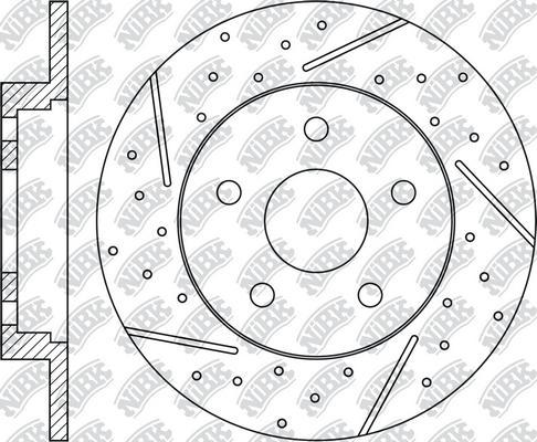 NiBK RN51002DSET - Disco freno p. elevate prestazioni autozon.pro