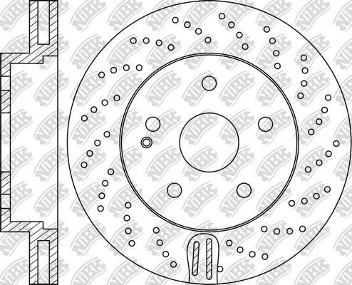 NiBK RN1464DSET - Disco freno p. elevate prestazioni autozon.pro