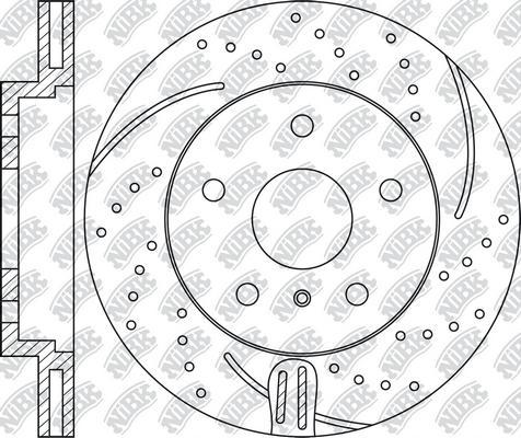 NiBK RN1417DSET - Disco freno p. elevate prestazioni autozon.pro