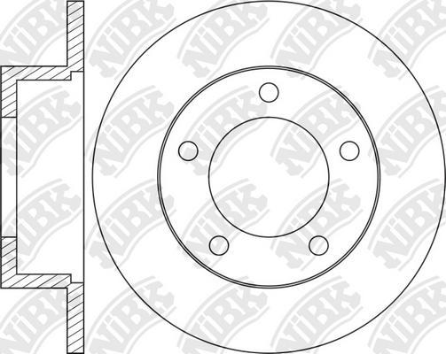 NiBK RN1025 - Discofreno autozon.pro