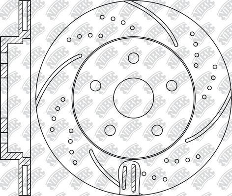 NiBK RN1120DSET - Disco freno p. elevate prestazioni autozon.pro