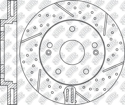 NiBK RN1209DSET - Disco freno p. elevate prestazioni autozon.pro