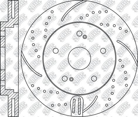 NiBK RN1219DSET - Disco freno p. elevate prestazioni autozon.pro