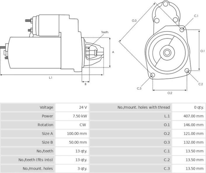 Nikko 0230006850 - Elettromagnete, Motore d'avviamento autozon.pro