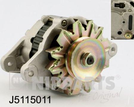 Nipparts J5115011 - Alternatore autozon.pro