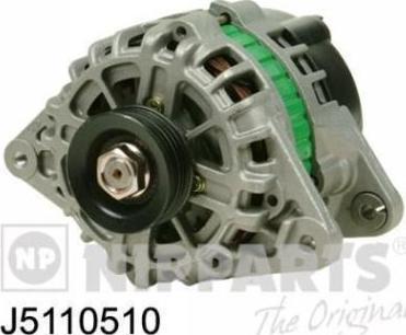 Nipparts J5110510 - Alternatore autozon.pro