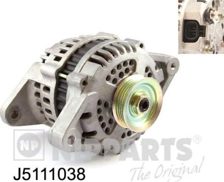 Nipparts J5111038 - Alternatore autozon.pro