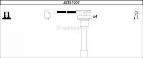 Nipparts J5384007 - Kit cavi accensione autozon.pro