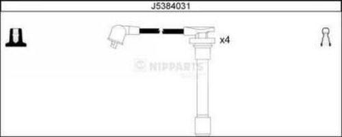 Nipparts J5384031 - Kit cavi accensione autozon.pro