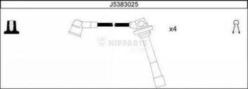 Nipparts J5383025 - Kit cavi accensione autozon.pro