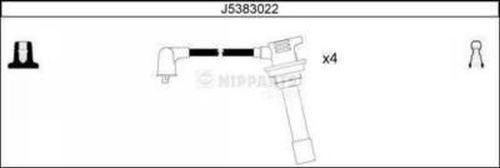 Nipparts J5383022 - Kit cavi accensione autozon.pro