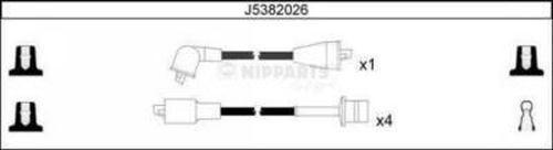 Nipparts J5382026 - Kit cavi accensione autozon.pro