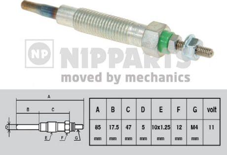 Nipparts J5715012 - Candeletta autozon.pro